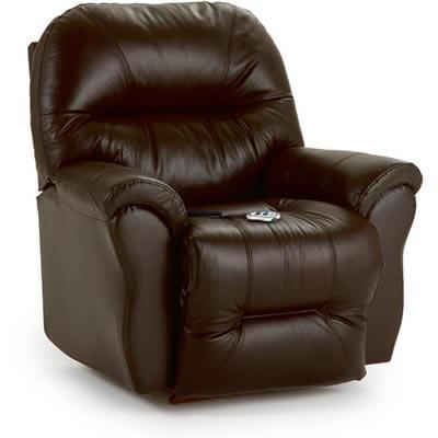 BEST CHAIR SWIVEL GLIDER RECLINER-73016 L CHOCOLATE